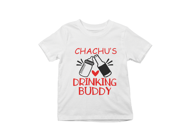 Chachu's Drinking Buddy Kids T-Shirt